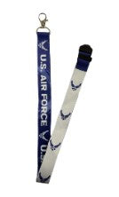 US AIR FORCE LANYARD Key Chain Neck Strap ID Holder Breakaway Clasp Reversible E - Foto 6