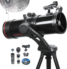 Load image into Gallery viewer, TASCO SPACESTATION 4.5"/114MM REFLECTOR TELESCOPE KIT (375X)