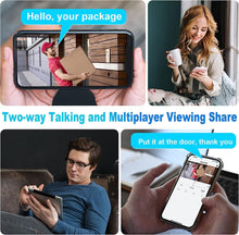 Load image into Gallery viewer, AlkiVision Security Cameras Wireless Outdoor - 2K HD Color Night Vision AI Motion Detection WiFi Wireless Cameras for Home Security, Spotlight Siren Alarm Camera with 2-Way Audio, Cloud/SD Storage