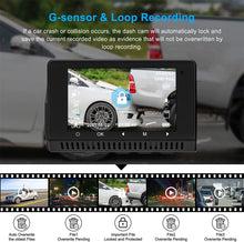 Load image into Gallery viewer, 4K Dual Dash Cam