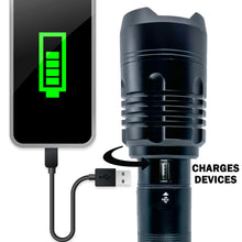 Load image into Gallery viewer, Stinger Tactical 10,000 Lumen Rechargeable Flashlight
