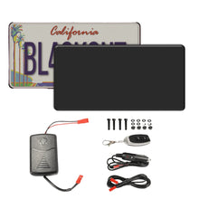 Load image into Gallery viewer, VANISH - Blackout Plate Cover