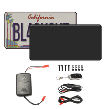 Load image into Gallery viewer, VANISH - Blackout Plate Cover