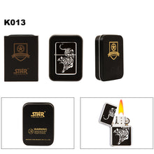 Load image into Gallery viewer, Brass Chrome Tiger Lighter