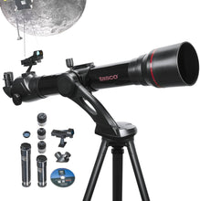 Load image into Gallery viewer, TASCO SPACESTATION 2.8"/70MM REFRACTOR TELESCOPE KIT (600X)
