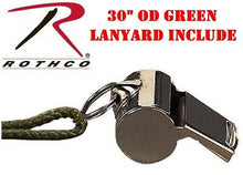 Load image into Gallery viewer, ROTHCO METAL WHISTLE