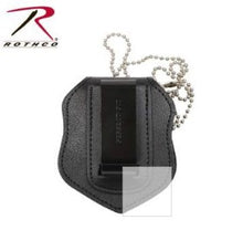 Load image into Gallery viewer, Rothco NYPD Style Leather Badge Holder With Clip