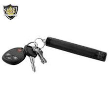 Load image into Gallery viewer, POLICE FORCE 12" EXPANDABLE STEEL BATON W/ KEY RING