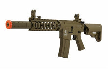 Load image into Gallery viewer, LANCER TACTICAL AIRSOFT POLYMER M4 GEN 2 SD AEG RIFLE - TAN