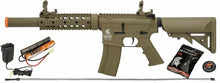 Load image into Gallery viewer, LANCER TACTICAL AIRSOFT POLYMER M4 GEN 2 SD AEG RIFLE - TAN