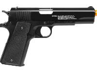 Load image into Gallery viewer, Colt M1911A1 Spring Airsoft Pistol, Black