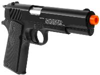 Load image into Gallery viewer, Colt M1911A1 Spring Airsoft Pistol, Black