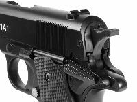 Load image into Gallery viewer, Colt M1911A1 Spring Airsoft Pistol, Black