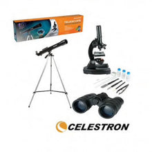Load image into Gallery viewer, CELESTRON TELESCOPE (120X) / MICROSCOPE (900X) / BINOCULAR (4X), KIT