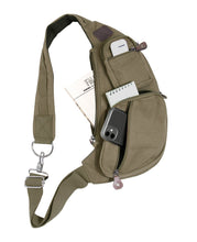 Load image into Gallery viewer, Rothco Crossbody Canvas Sling Bag - Vintage Olive Drab