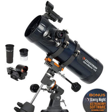 Load image into Gallery viewer, Celestron AstroMaster 114EQ 114mm f/8.8 Reflector Telescope
