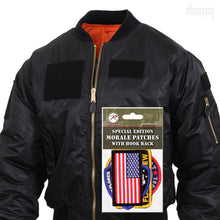 Load image into Gallery viewer, Rothco MA-1 Flight Jacket with Patches