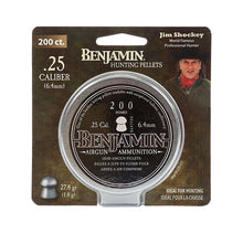 Load image into Gallery viewer, BENJAMIN HUNTING PELLETS .25 CALIBER (6.4MM)