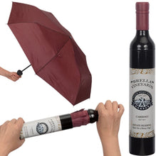 Load image into Gallery viewer, WINE BOTTLE UMBRELLA
