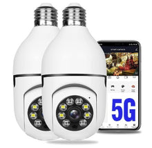 Load image into Gallery viewer, 360 Degree 1080p Light Bulb Camera.