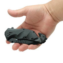 Load image into Gallery viewer, Military Grade 9" Tactical Rescue Knife