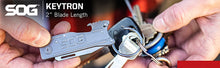 Load image into Gallery viewer, SOG KEYTRON KEYCHAIN