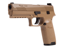 Load image into Gallery viewer, SIG Sauer P320 CO2 Pistol, Metal Slide, Coyote Tan