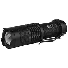 Load image into Gallery viewer, POLICE FORCE TACTICAL CREE FLASHLIGHT SLIDE ZOOM