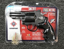 Load image into Gallery viewer, CROSMAN 357 DUAL AMMO REVOLVER FULL METAL
