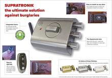 Load image into Gallery viewer, SUPRATRONIK LINCE Electronic Invisible Security DEADBOLT with Alarm Made in Spain