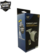 Load image into Gallery viewer, KNIGHT LIGHT MOTION ACTIVATED ALARM-LIGHT W/REMOTE