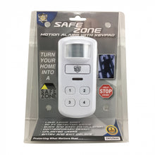 Load image into Gallery viewer, SAFEZONE MOTION ACTIVATED ALARM W/KEYPAD