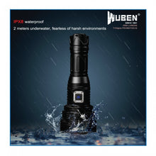 Load image into Gallery viewer, Wuben 3500 Lumen Flashlight w/Survival Bracelet