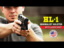 Load and play video in Gallery viewer, Trigger Guard Minimalist Holster w/Laser - Right Hand