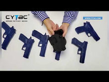 Load and play video in Gallery viewer, CYTAC MULTIFIT MOLDED UNIVERSAL PISTOL HOLSTER (CHOOSE HAND)
