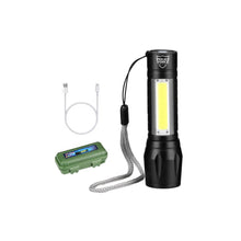 Load image into Gallery viewer, Tactical XPE/COB Mini Flashlight