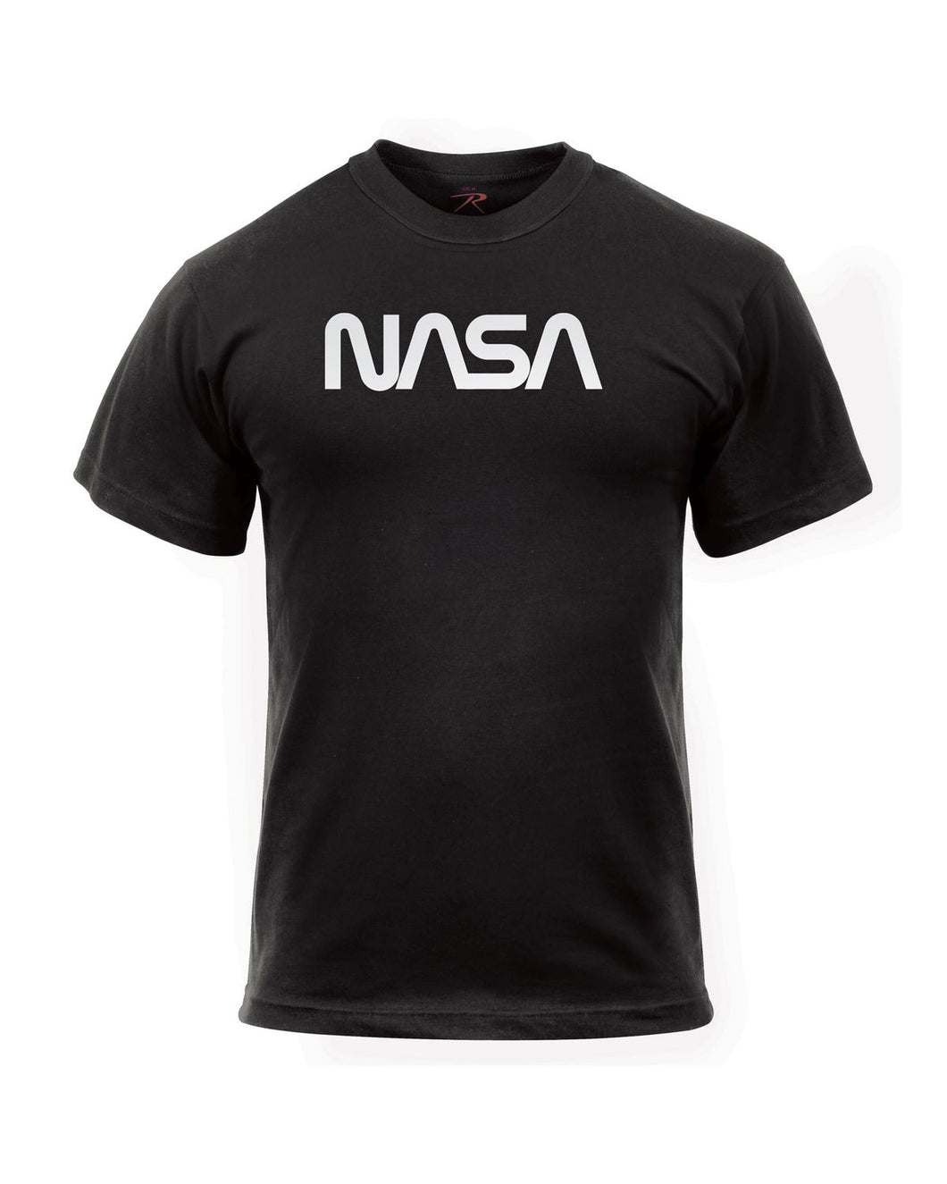 Rothco Authentic NASA Worm Logo T-Shirt - Black