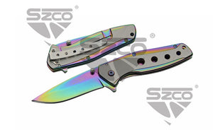 3.9" RAINBOW TECH CLIP