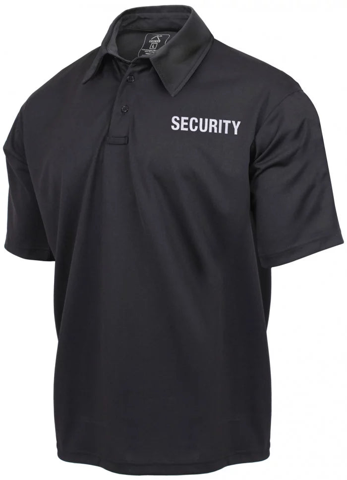 Rothco Moisture Wicking Security Polo Shirt