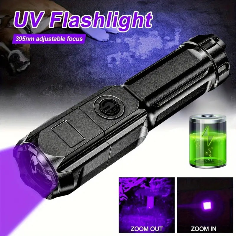 RECHARGEABLE UV LIGHT 395nm