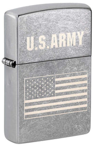 Zippo Lighter: U.S. Army-US FLAG