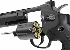 Dan Wesson 6" CO2 Airsoft Revolver, Grey by Dan Wesson