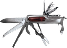 Load image into Gallery viewer, MULTITOOL 14-IN-1 STANLESS STEEL WOOD KNIFE
