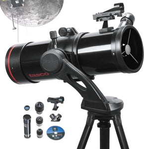 TASCO SPACESTATION 4.5"/114MM REFLECTOR TELESCOPE KIT (375X)