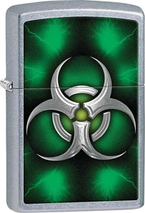 Zippo Lighter: Biohazard - Street Chrome 81169