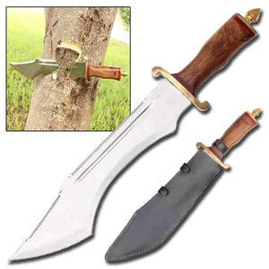 Edge Ripper Double Sawback Bowie Knife