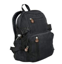 Load image into Gallery viewer, Rothco Vintage Canvas Compact Backpack
