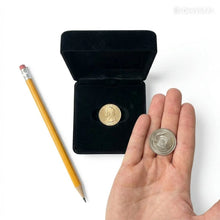 Load image into Gallery viewer, Pen-Thru-Quarter Magic Coin Trick
