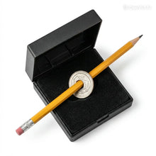 Load image into Gallery viewer, Pen-Thru-Quarter Magic Coin Trick

