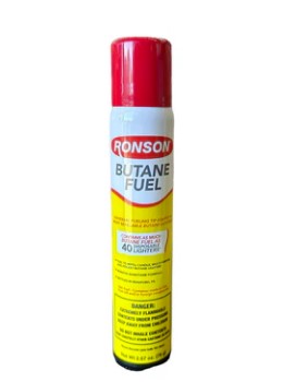 Ronson 99144 Lighter Fuel, Gas, Clear, 2.67 oz